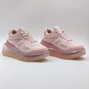Shoes 53045 Women Blossom Pink Bump Air Platform Sneaker size 7US EUR37